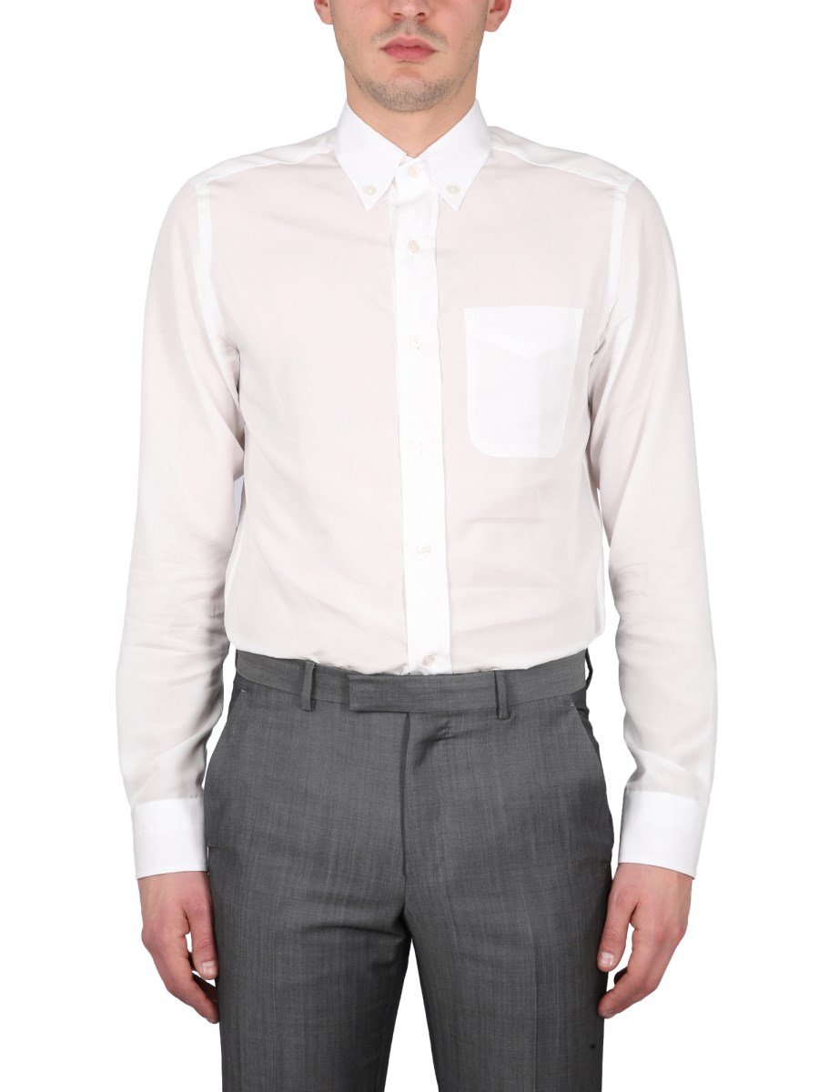 TOM FORD CAMICIA SLIM FIT IN LYOCELL