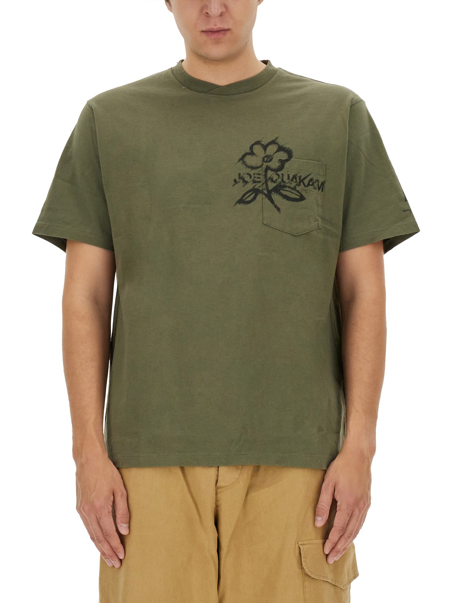 Engineered Garments Cotton T-shirt In Green