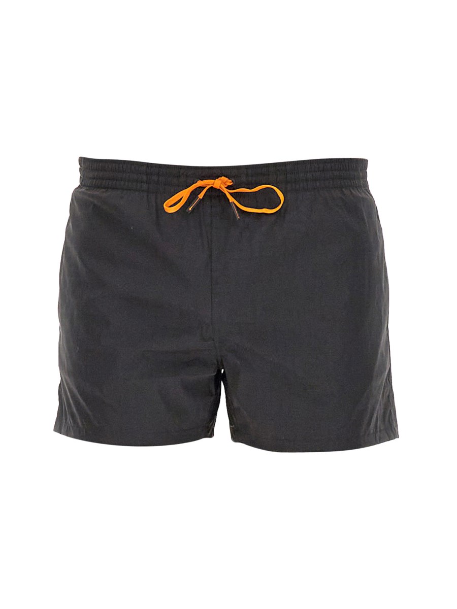 FENDI - BEACH BOXER SHORTS IN TECHNICAL FABRIC - Eleonora Bonucci