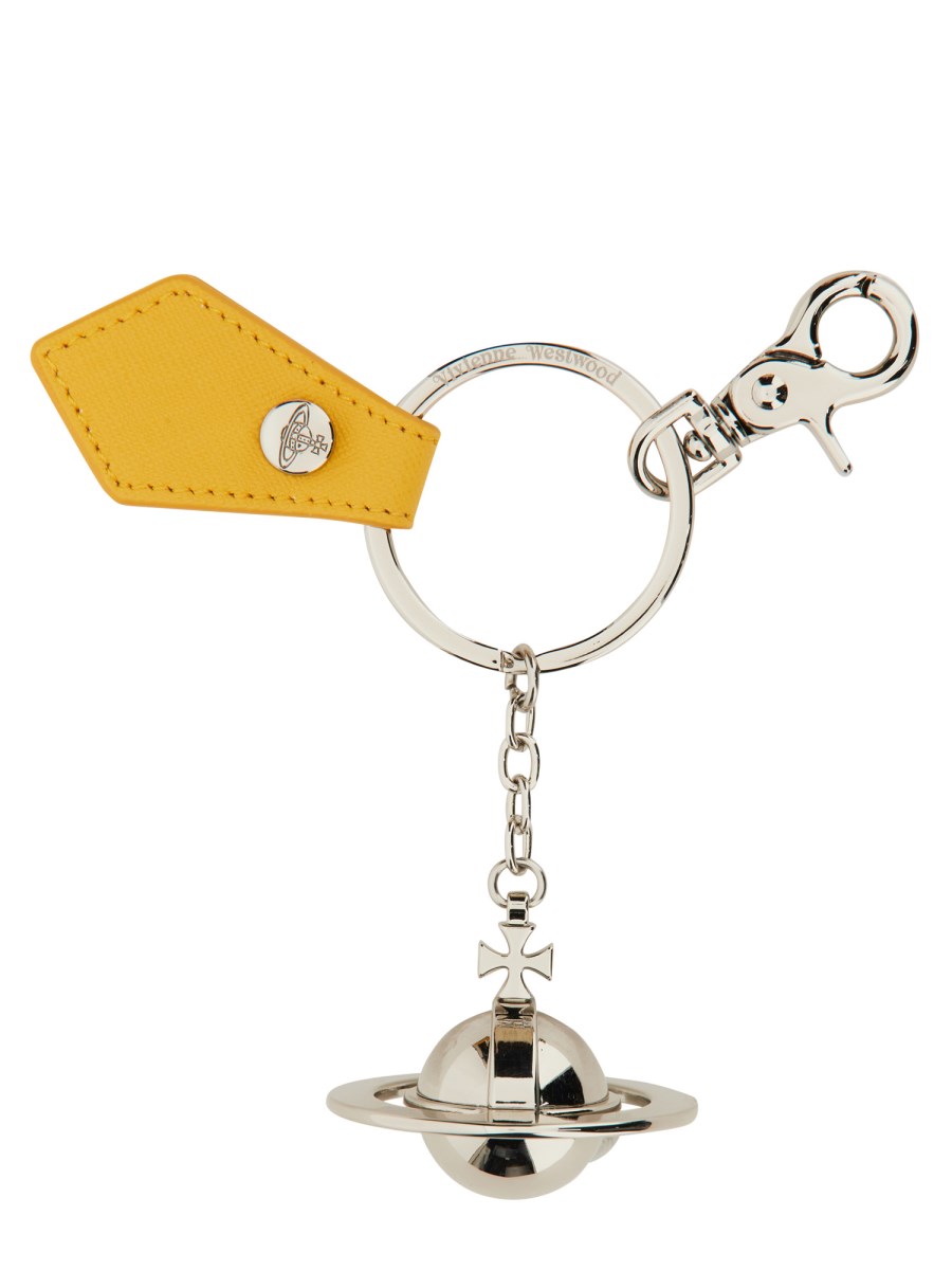 VIVIENNE WESTWOOD - KEYCHAIN WITH ORB LOGO - Eleonora Bonucci