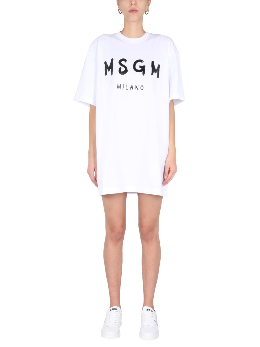 Msgm t cheap shirt dress