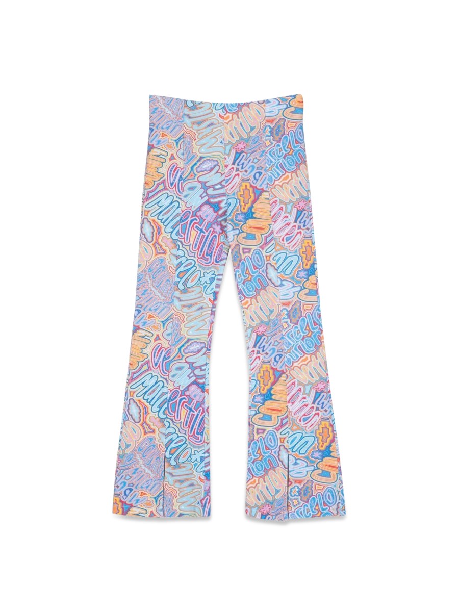 FLARE SPLIT CUFFS TROUSERS