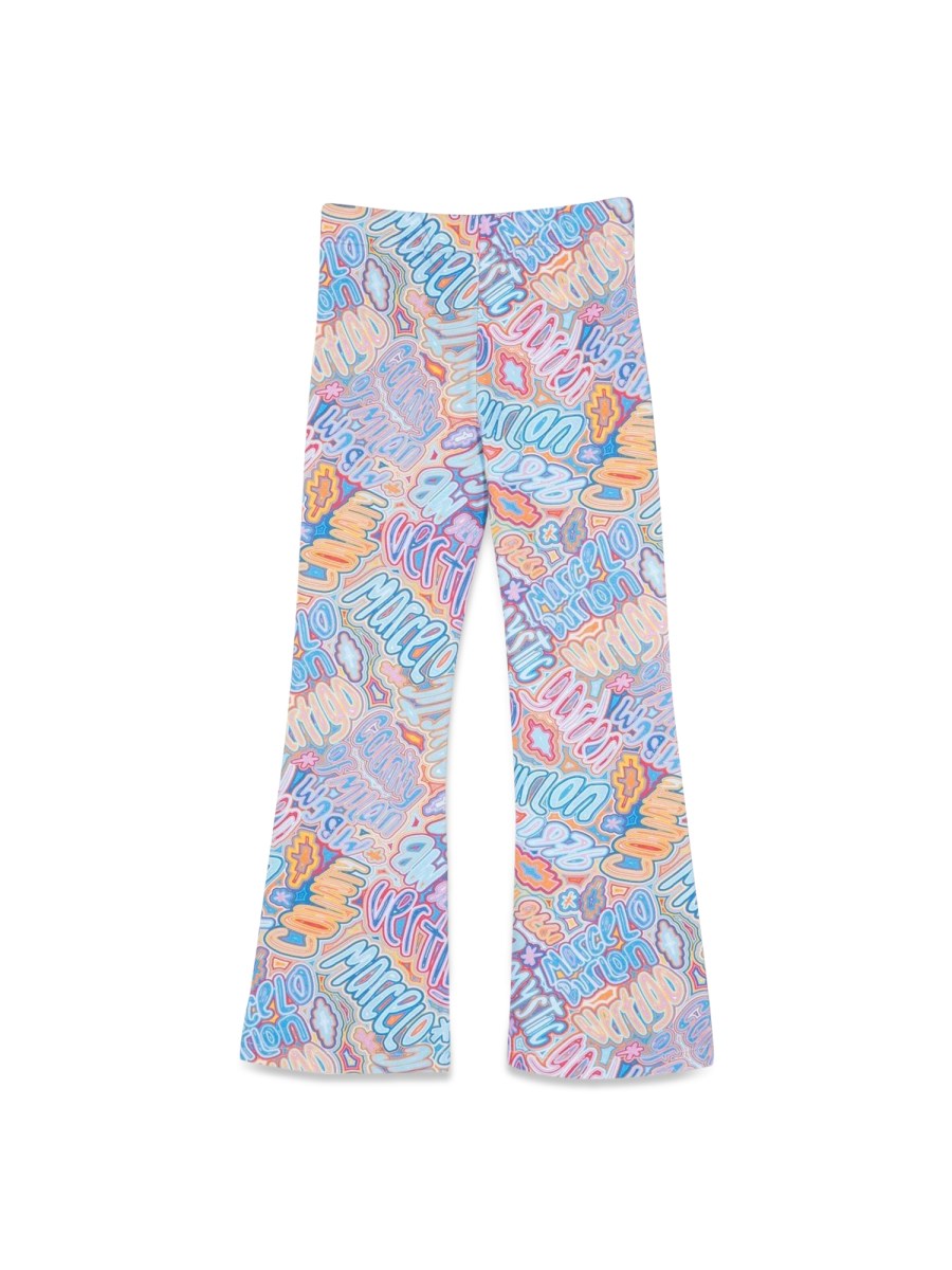 FLARE SPLIT CUFFS TROUSERS