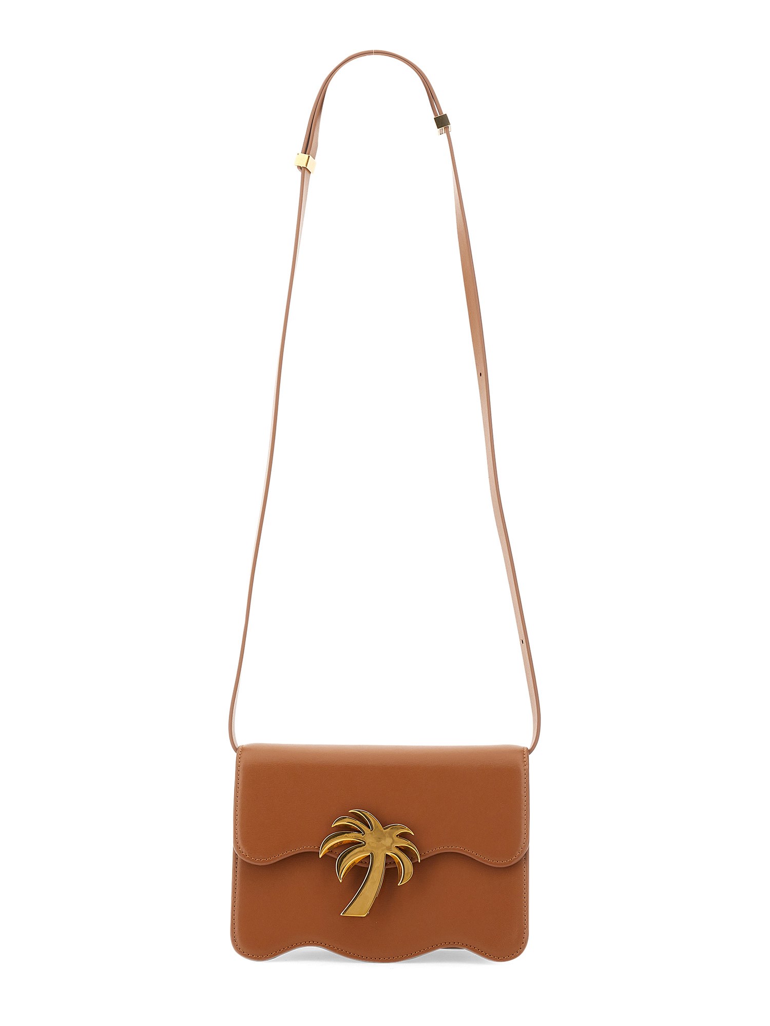 Shop Palm Angels Palm Beach Bag In Brown