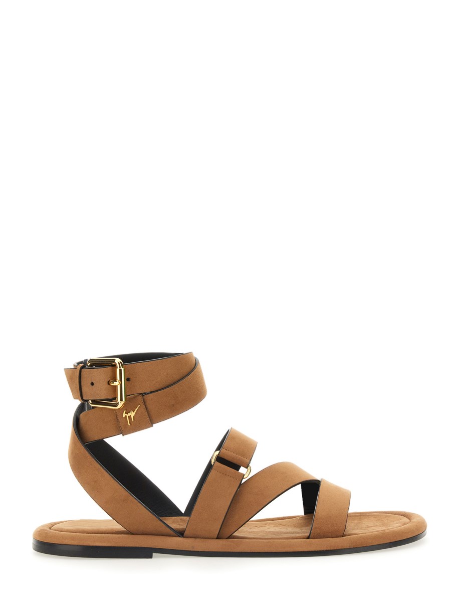 GIUSEPPE ZANOTTI SANDALO AYMON SUEDE