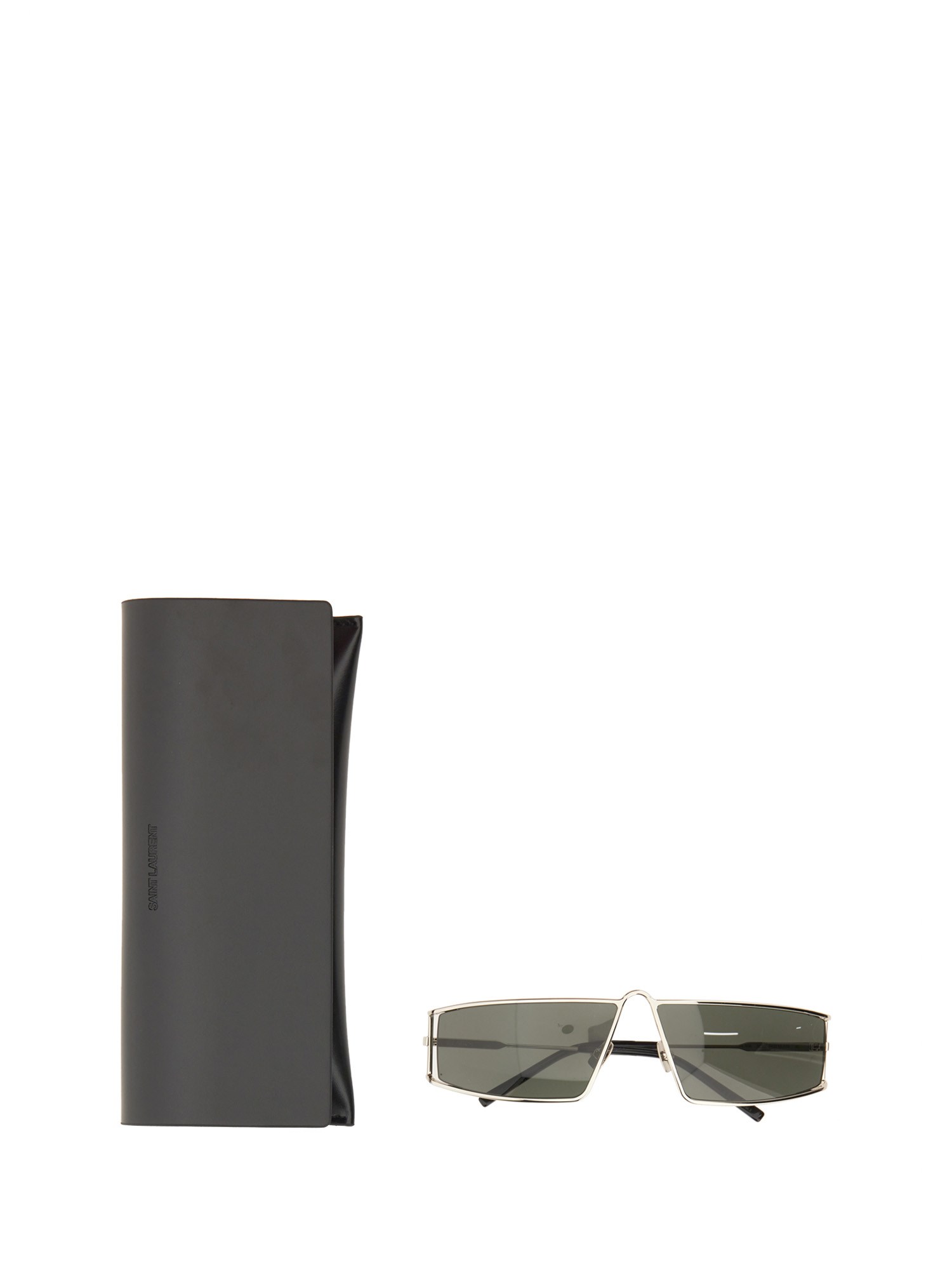 Saint Laurent Sunglasses In Silver