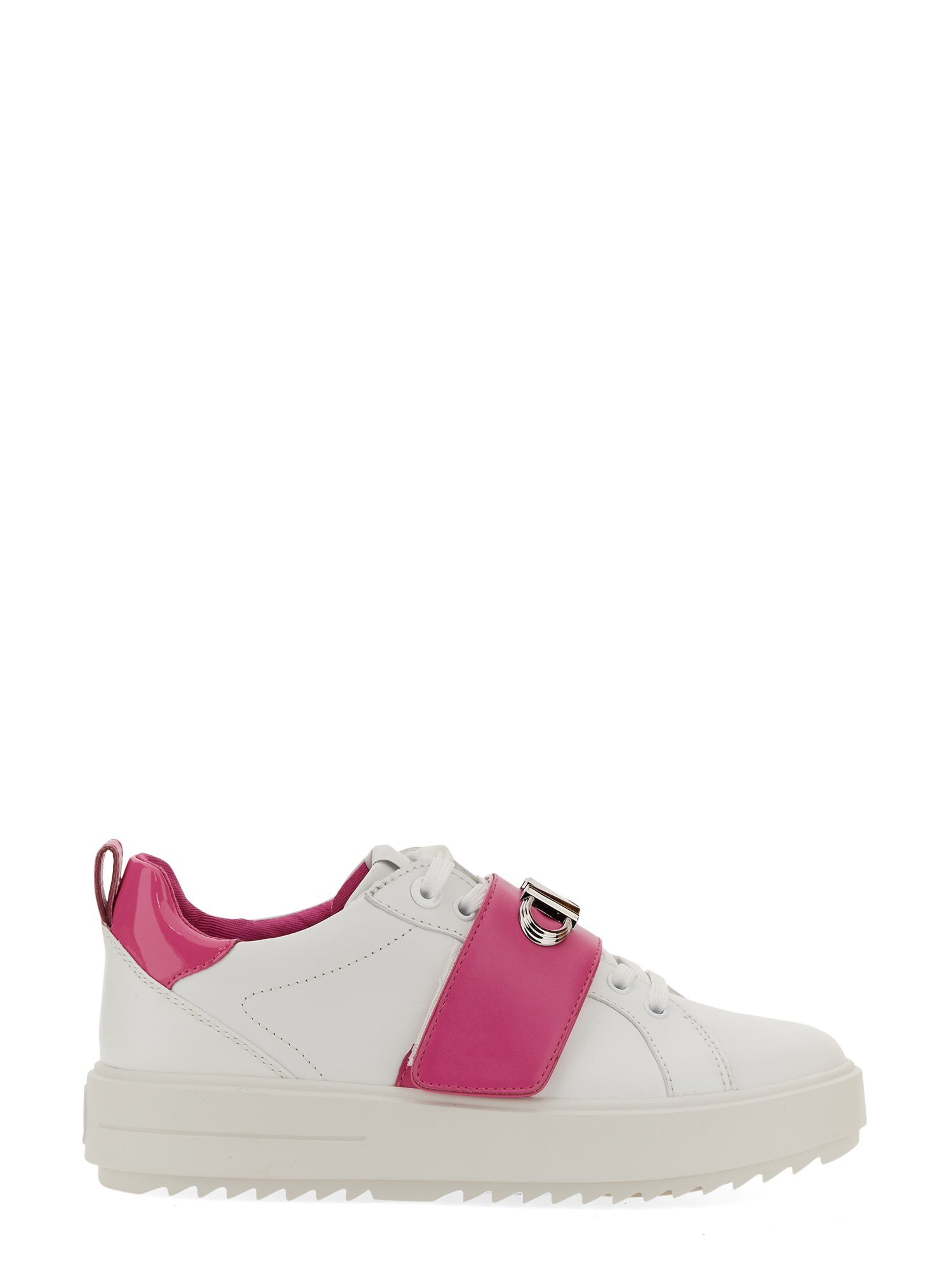 Shop Michael Michael Kors Emmett Leather Sneaker In Multicolour