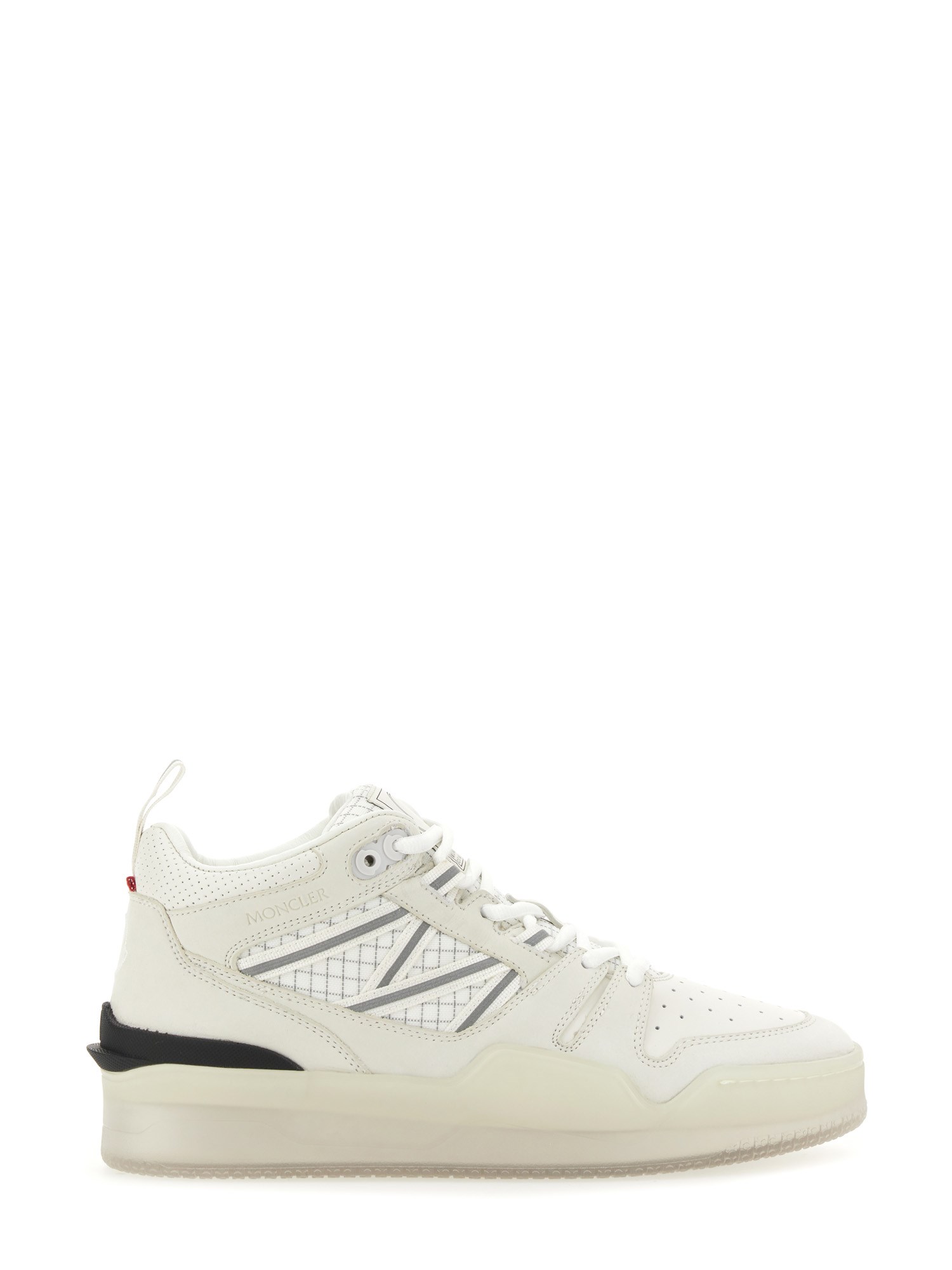 Moncler Trainer High Top Pivot In White
