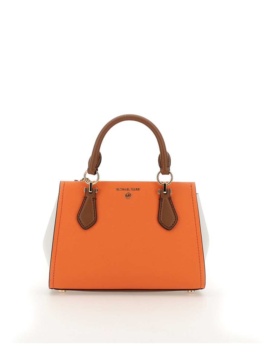 MICHAEL BY MICHAEL KORS - MARILYN SMALL SAFFIANO LEATHER SHOULDER BAG -  Eleonora Bonucci