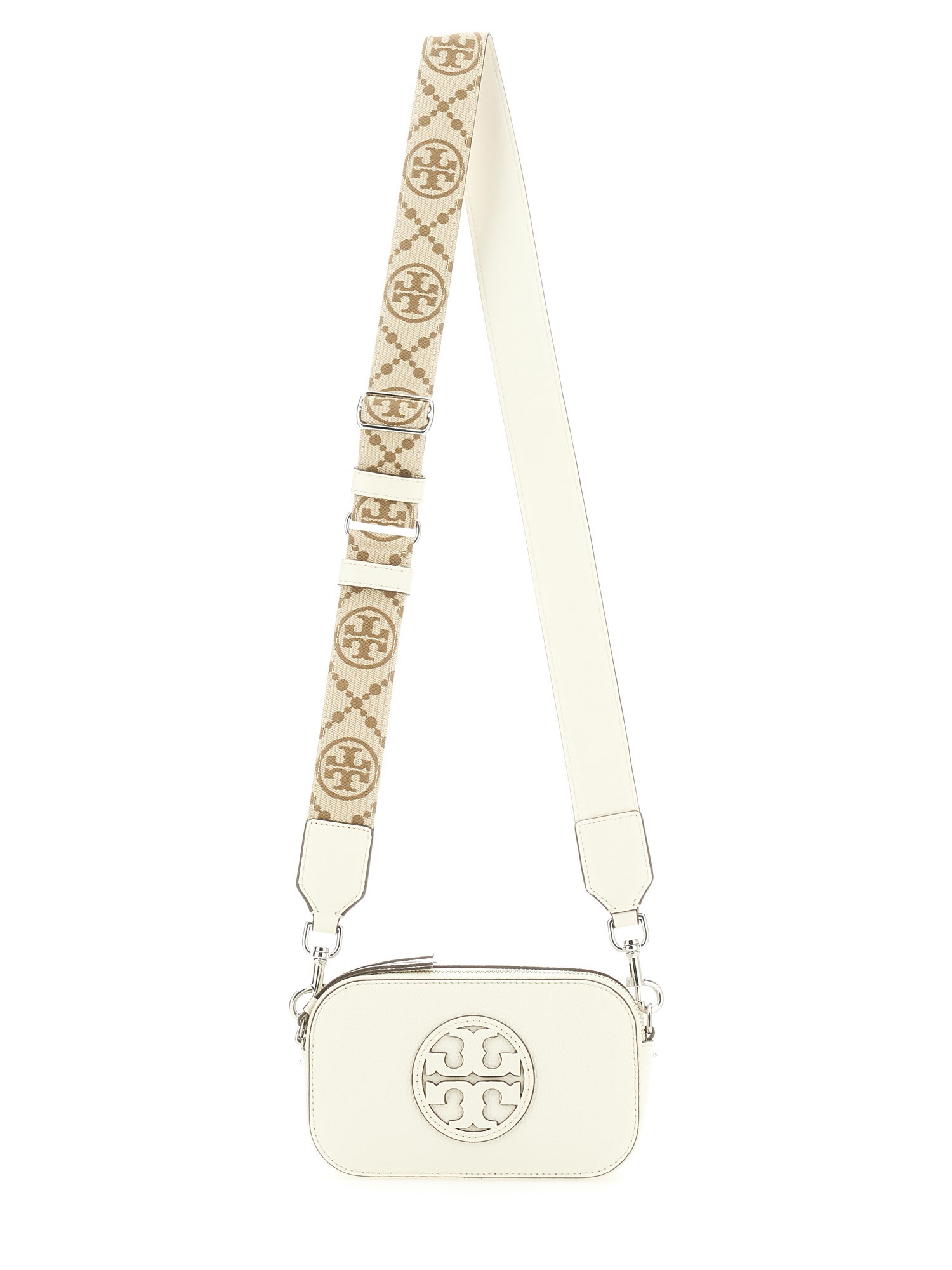 Tory Burch Miller Mini Bag / Leather/ Color Bay Gray $398