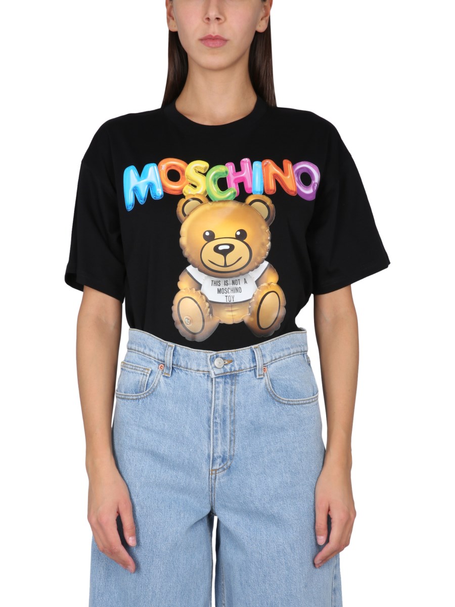 Moschino maglia con orso hotsell