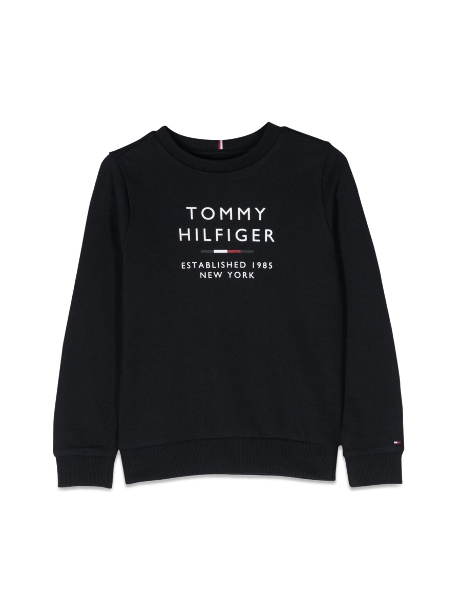 TOMMY HILFIGER LOGO CREWNECK SWEATSHIRT