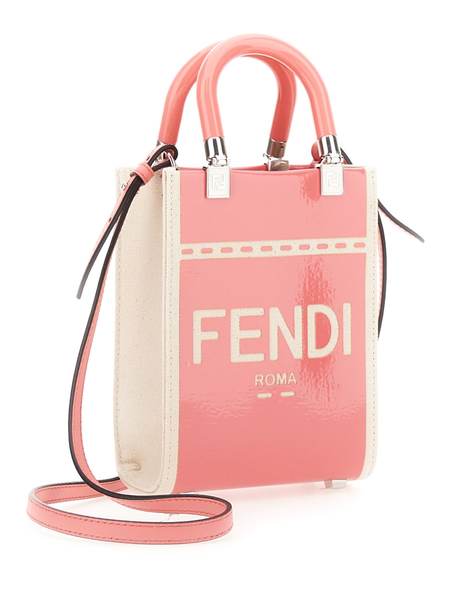 Bolsa Fendi FF Mini Sunshine Shopper Motif – Loja Must Have, fendi 