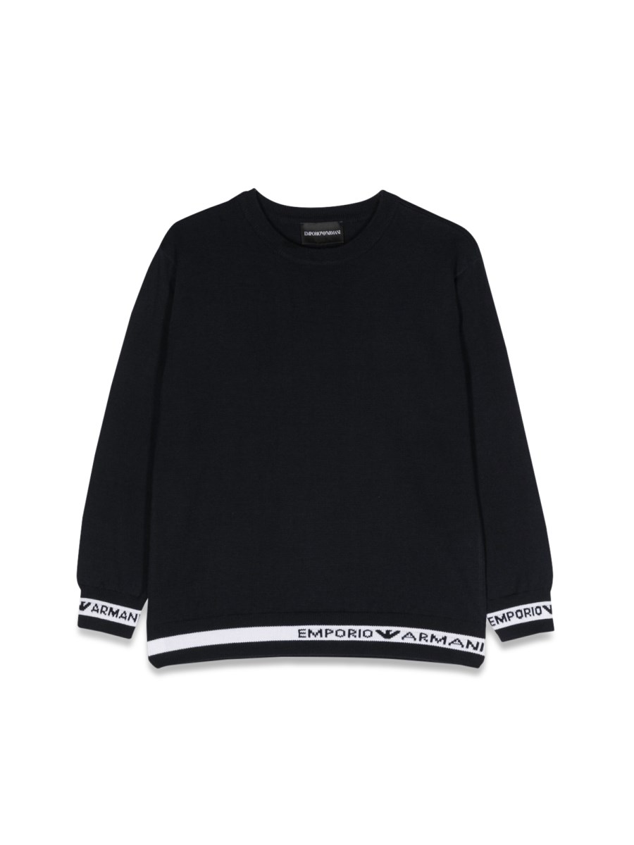 EMPORIO ARMANI PULLOVER GIROCOLLO