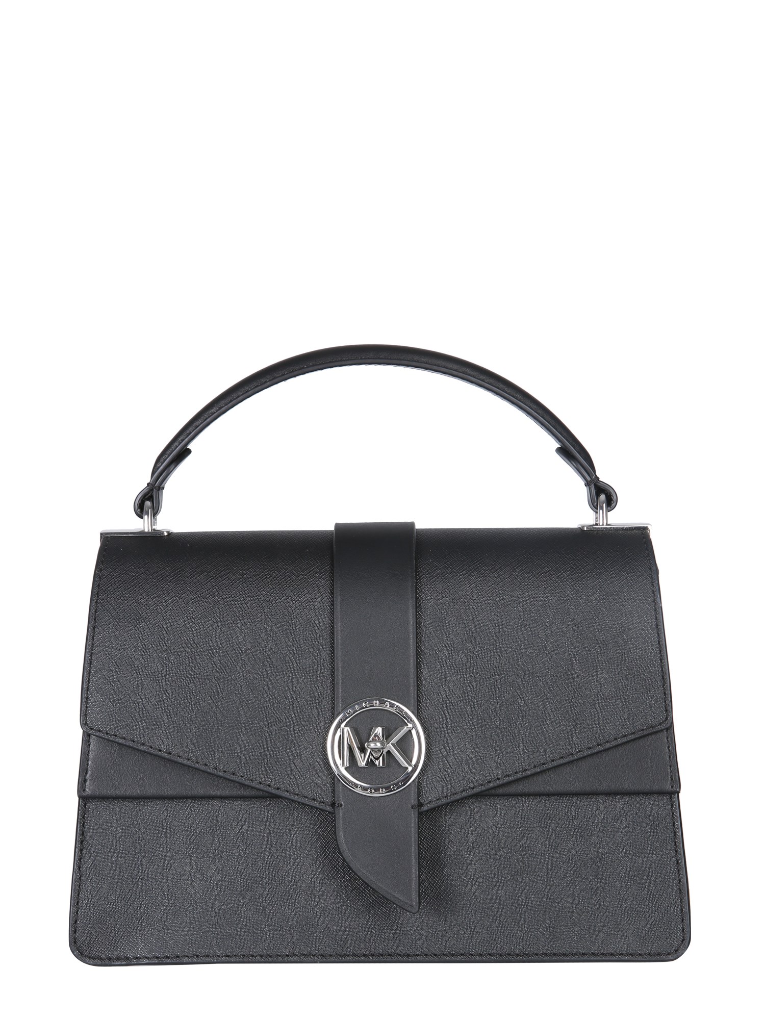 Shop Michael Michael Kors Greenwich Bag In Black