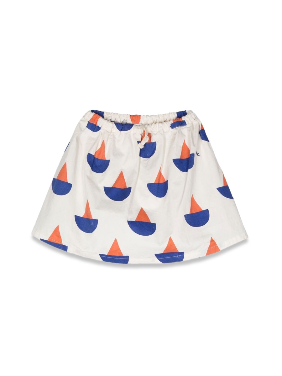 SAIL BOAT ALL OVER SKIRT