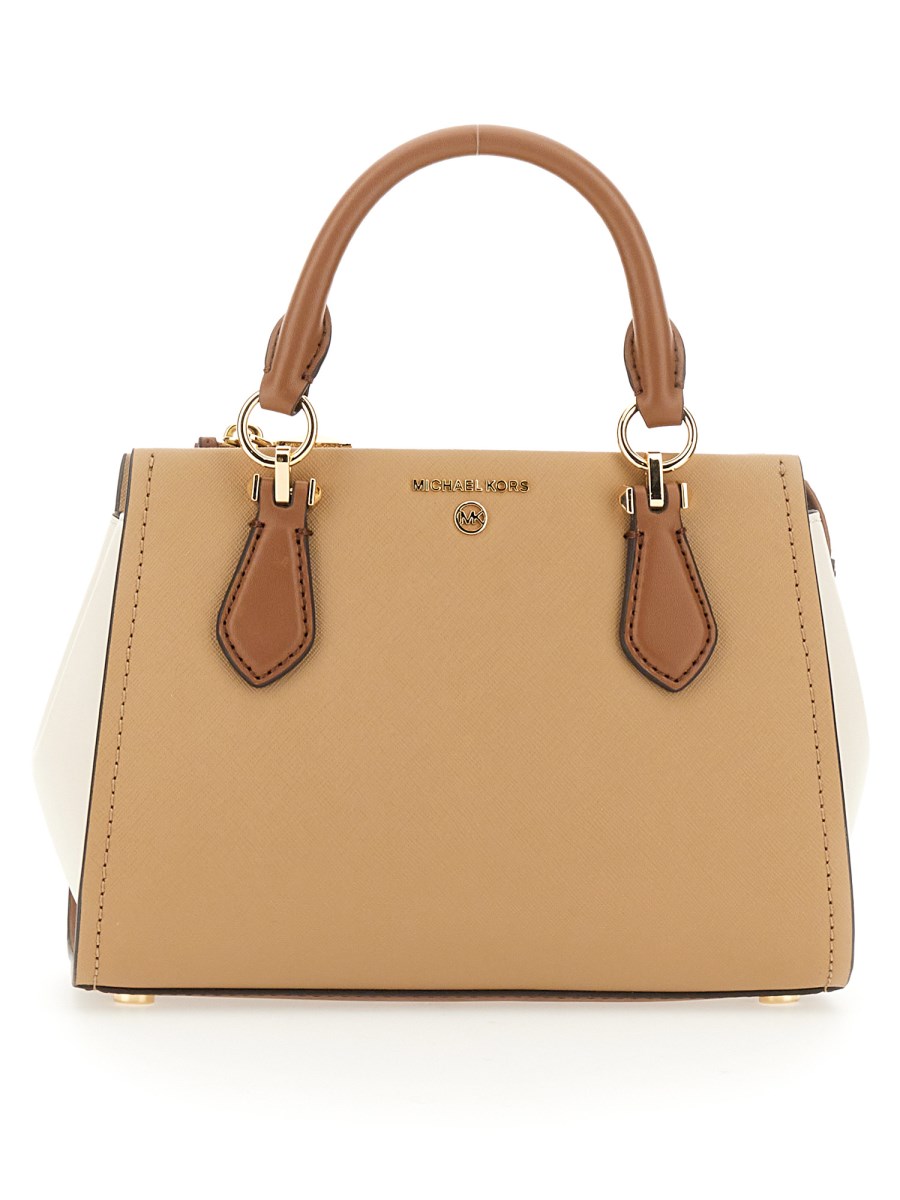 MICHAEL BY MICHAEL KORS - MARILYN SMALL SAFFIANO LEATHER SHOULDER BAG -  Eleonora Bonucci