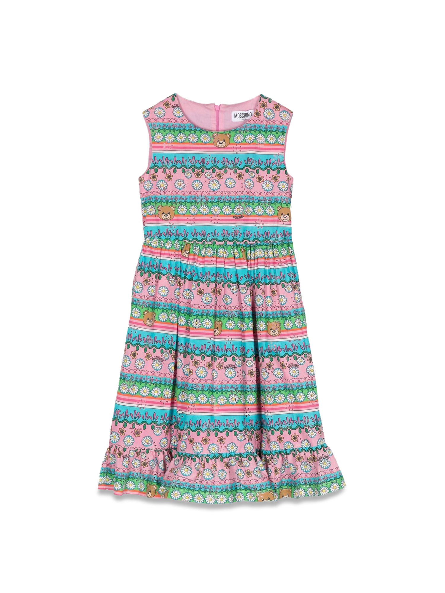 moschino fancy sleeveless dress
