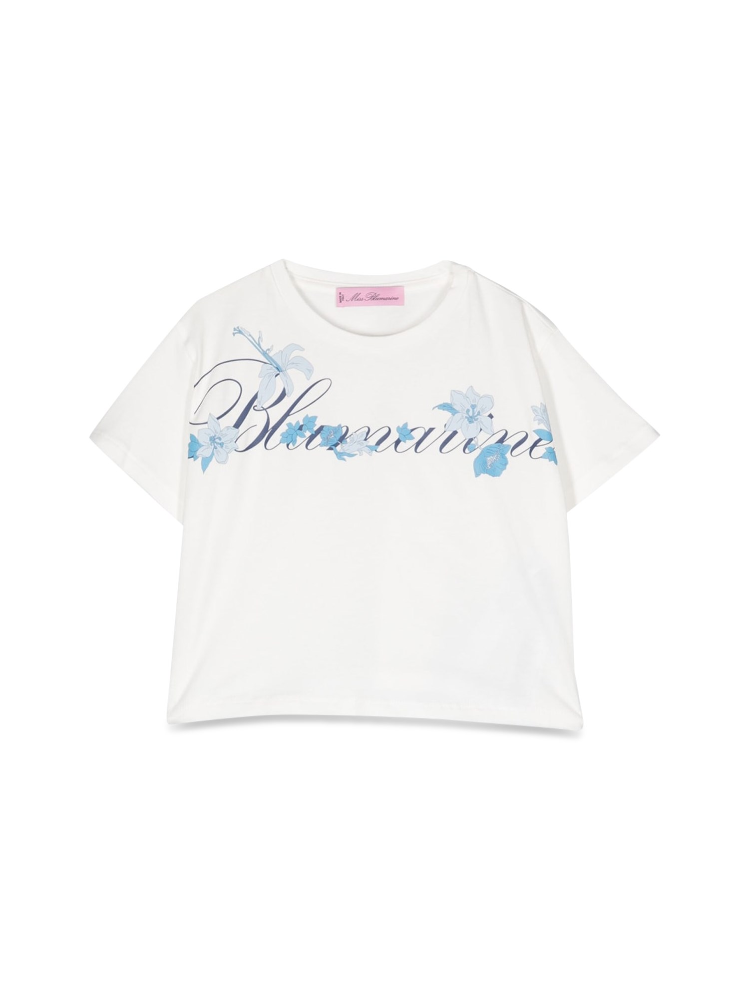 miss blumarine t-shirt logo