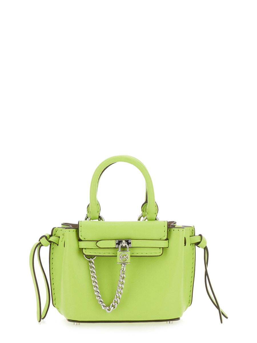 MICHAEL BY MICHAEL KORS - HAMILTON LEGACY MICRO LEATHER SHOULDER BAG WITH  BELT - Eleonora Bonucci