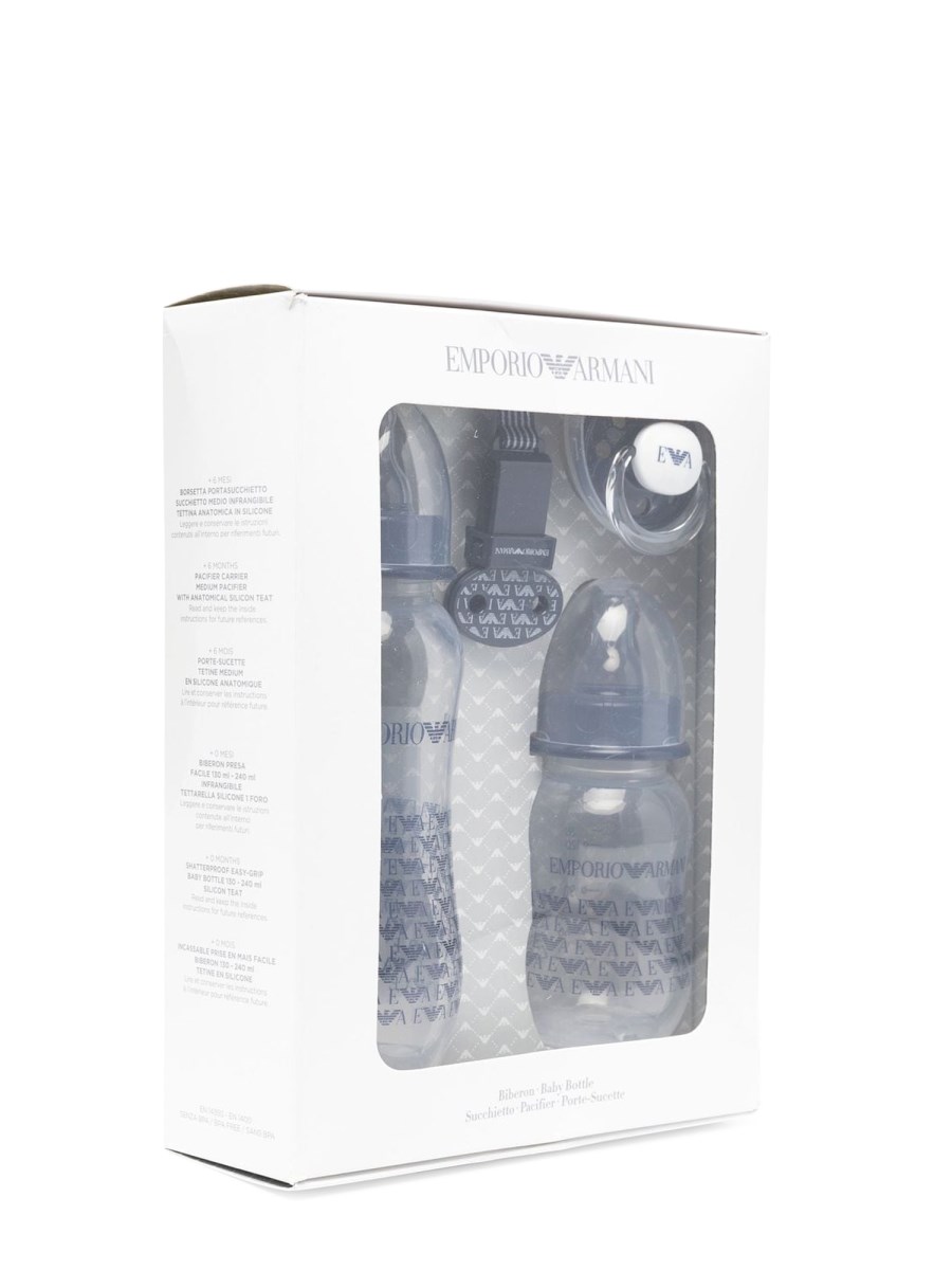 Armani baby bottle gift set hotsell