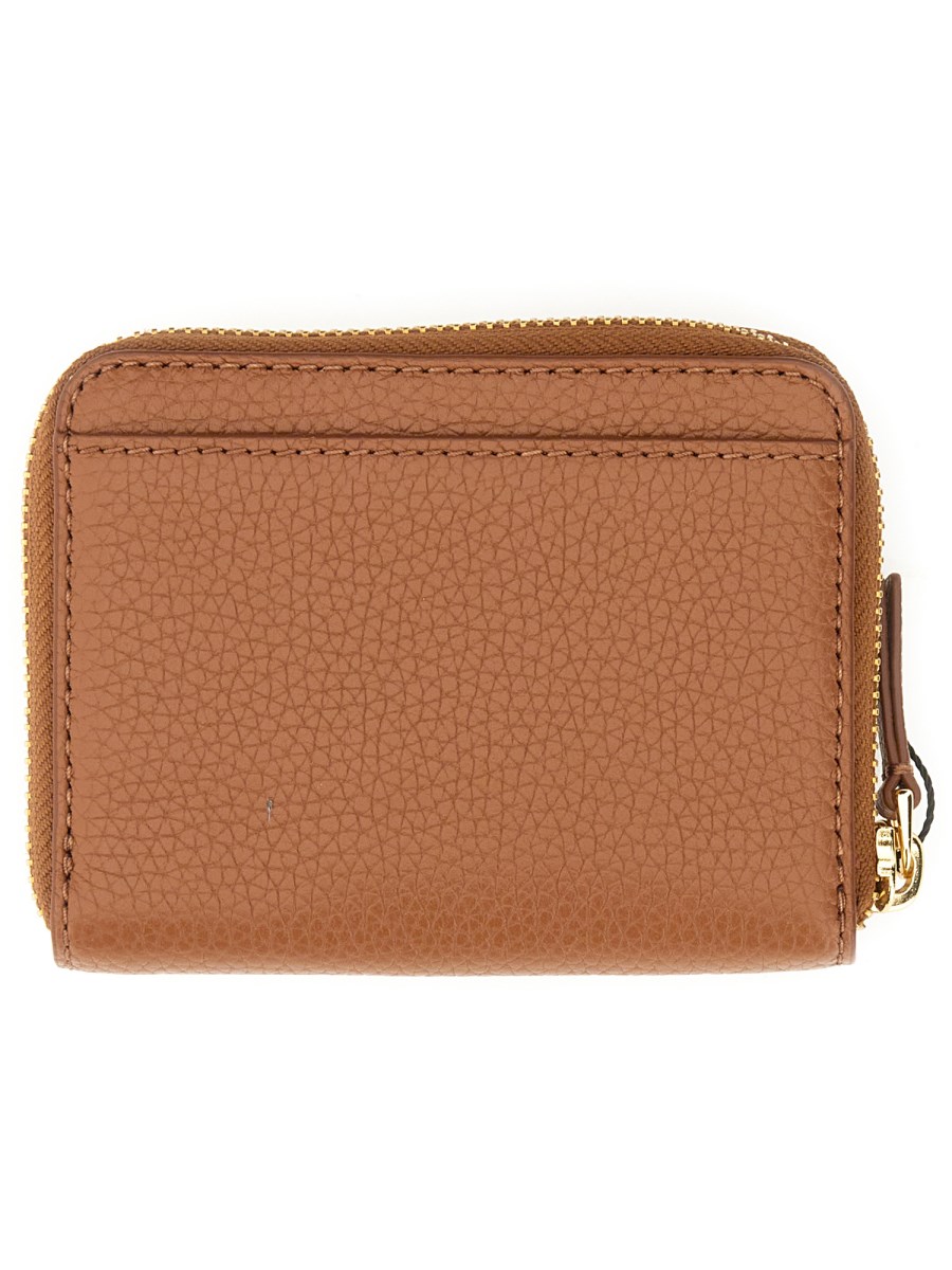 PORTAFOGLIO IN PELLE CON ZIP
