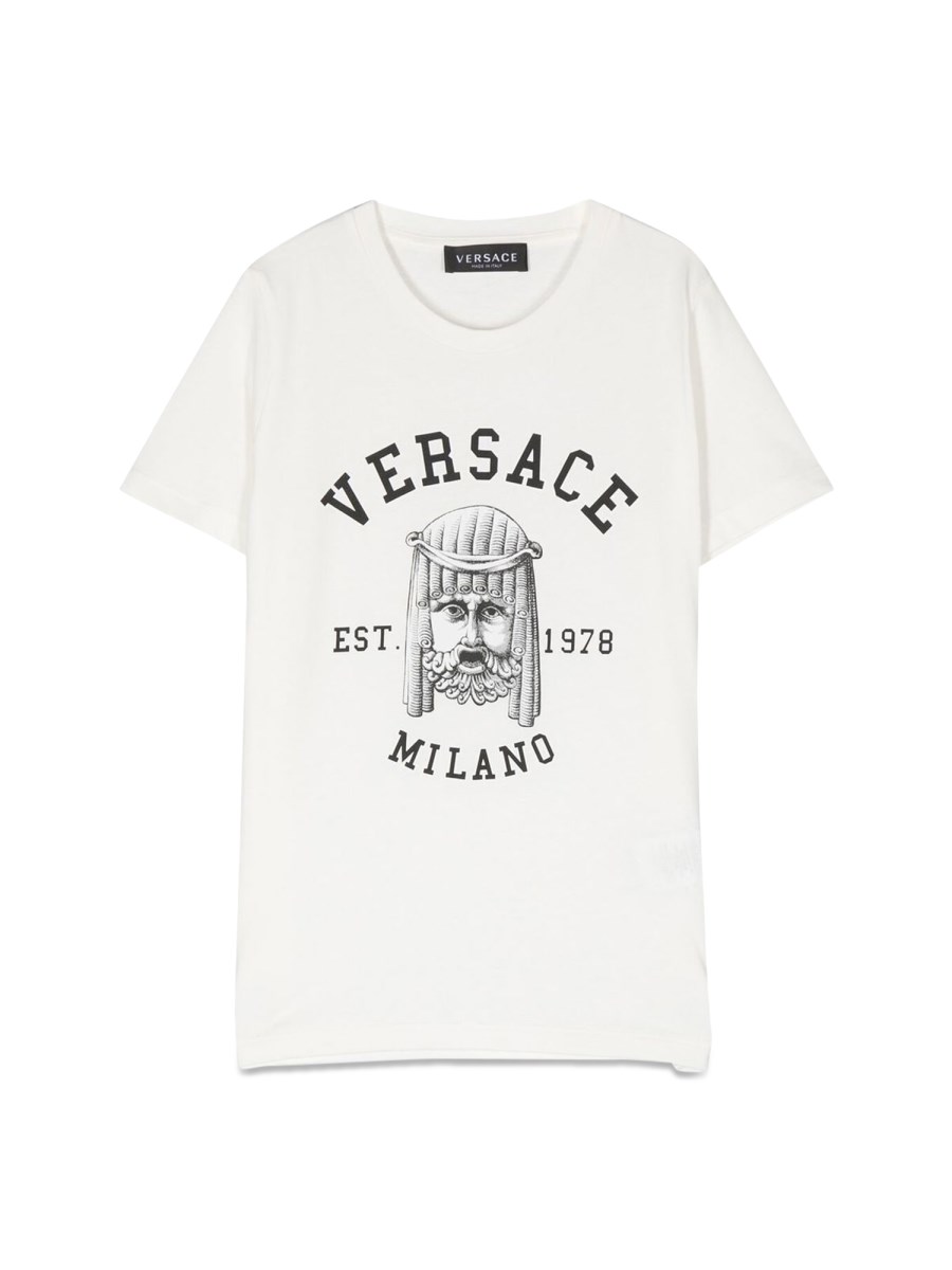 Versace t best sale shirt grey