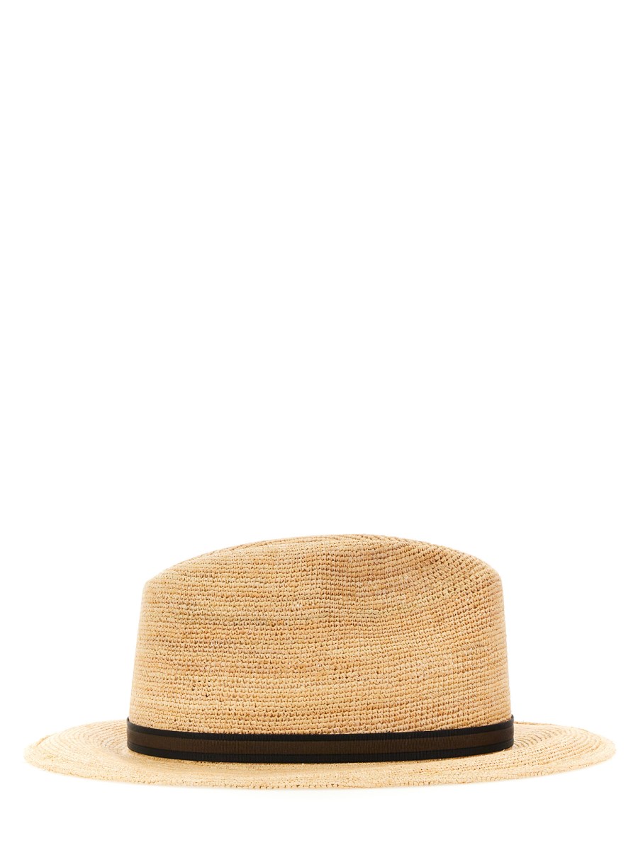 BORSALINO - ARGENTINA RAFFIA CROCHET HAT FINE