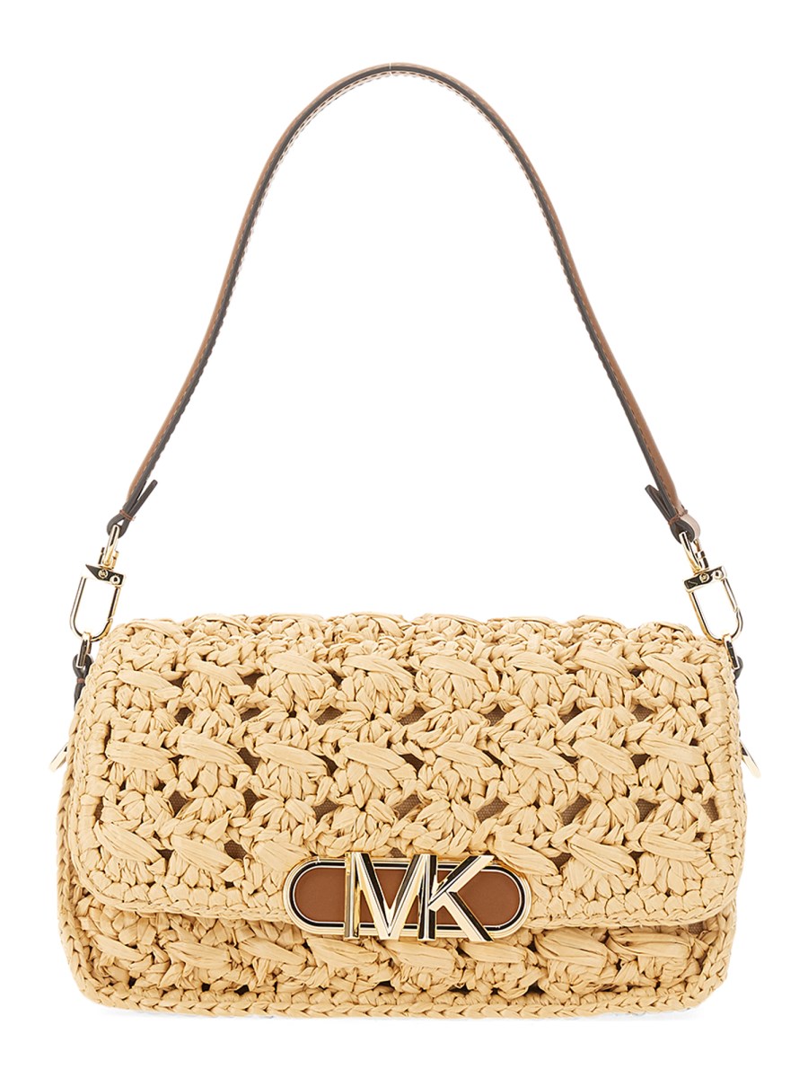 Michael kors straw clearance handbags