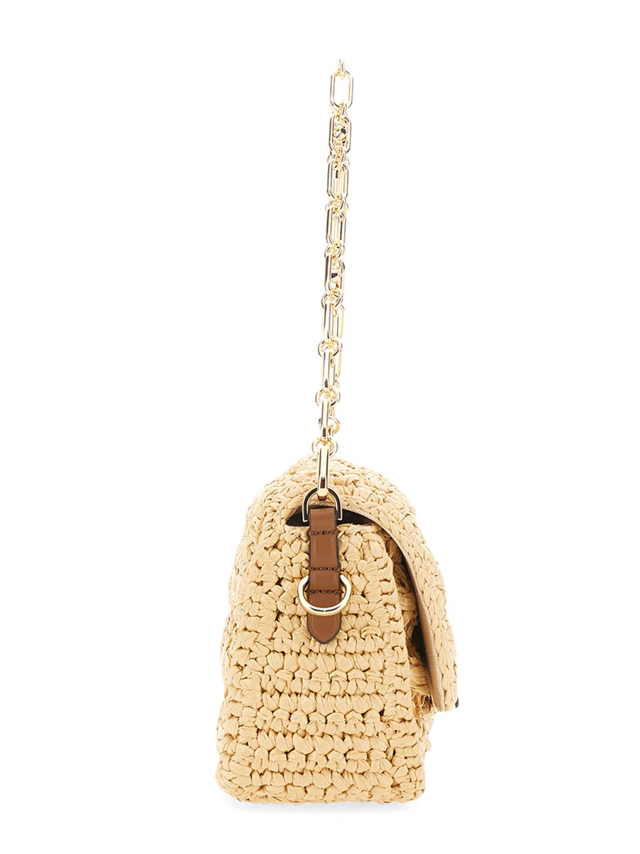 Michael kors straw outlet bag