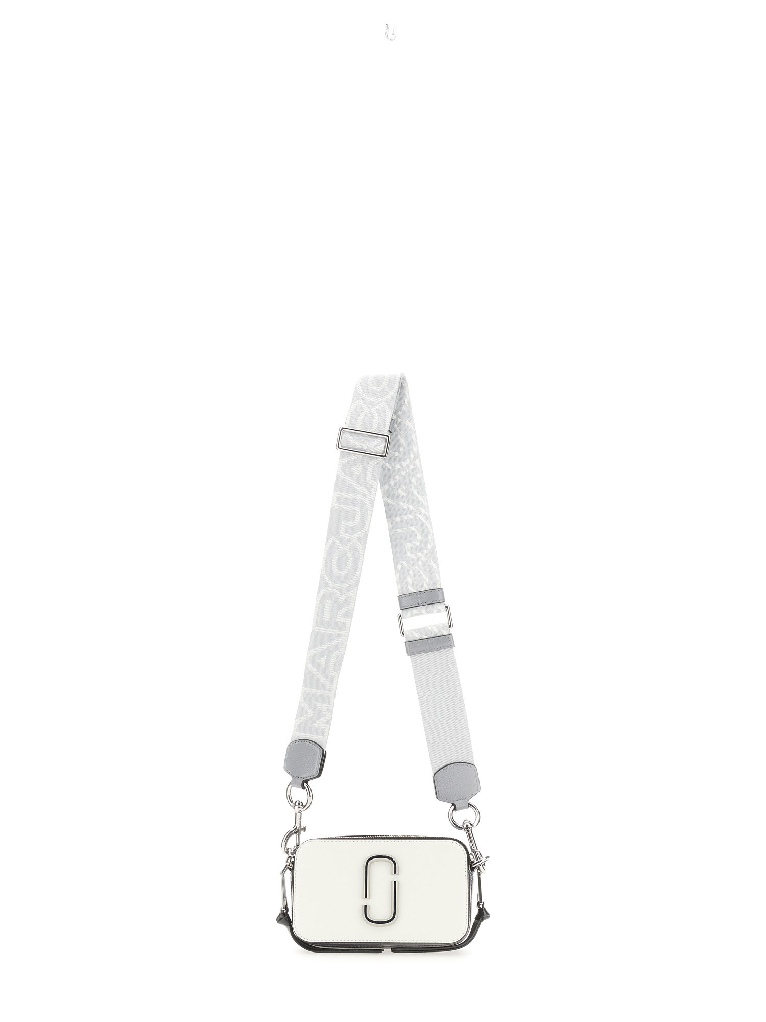 良質 MARC JACOBS The Snap Shot White ショルダーバッグ