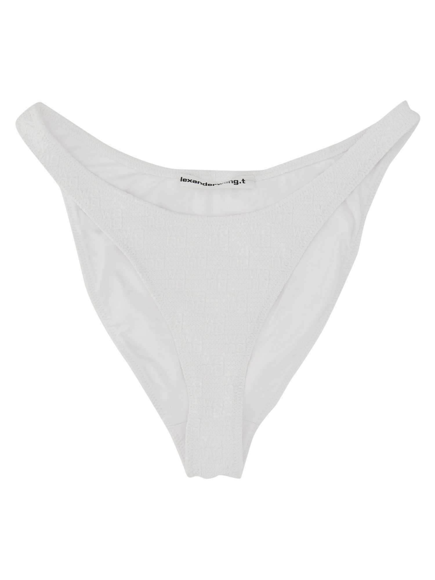 Shop Alexander Wang T Bikini Briefs With Logo In White