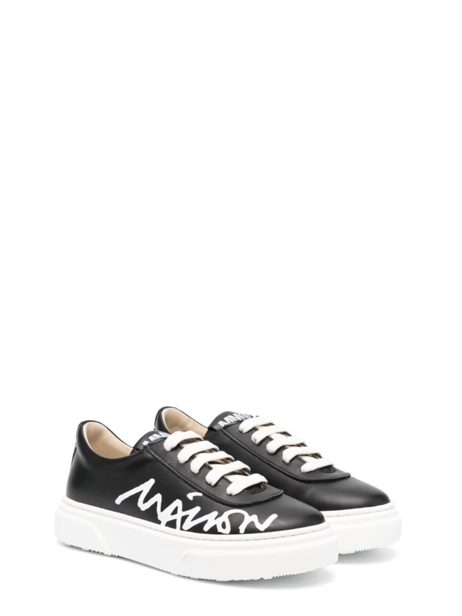 MM6 MAISON MARGIELA SNEAKERS MAXI LOGO PRINT