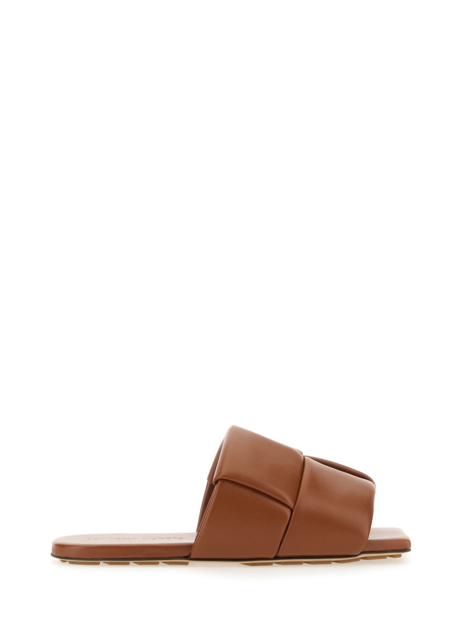 BOTTEGA VENETA SANDALO MULE PATCH IN PELLE