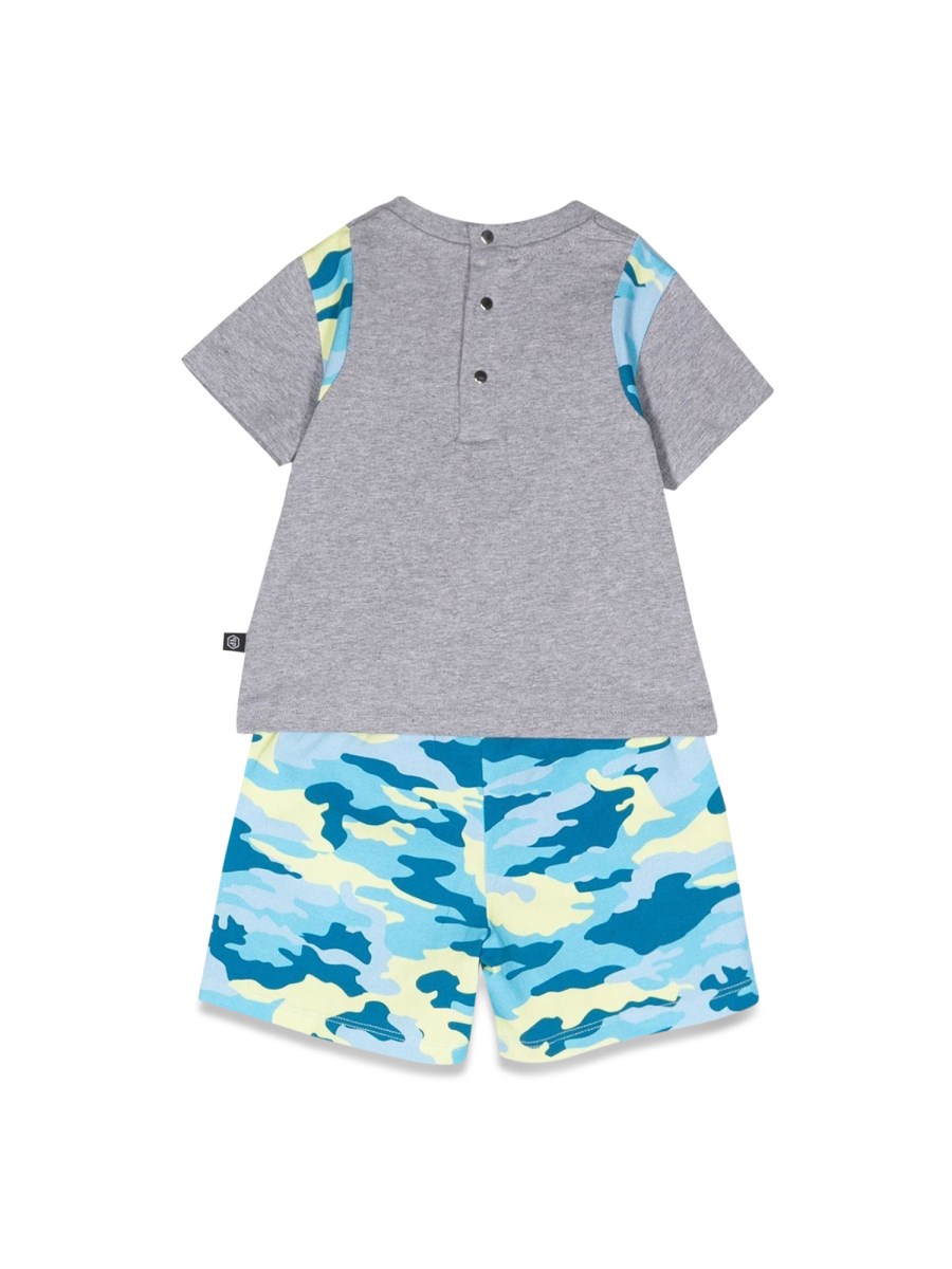 SET T-SHIRT E SHORTS CAMOU