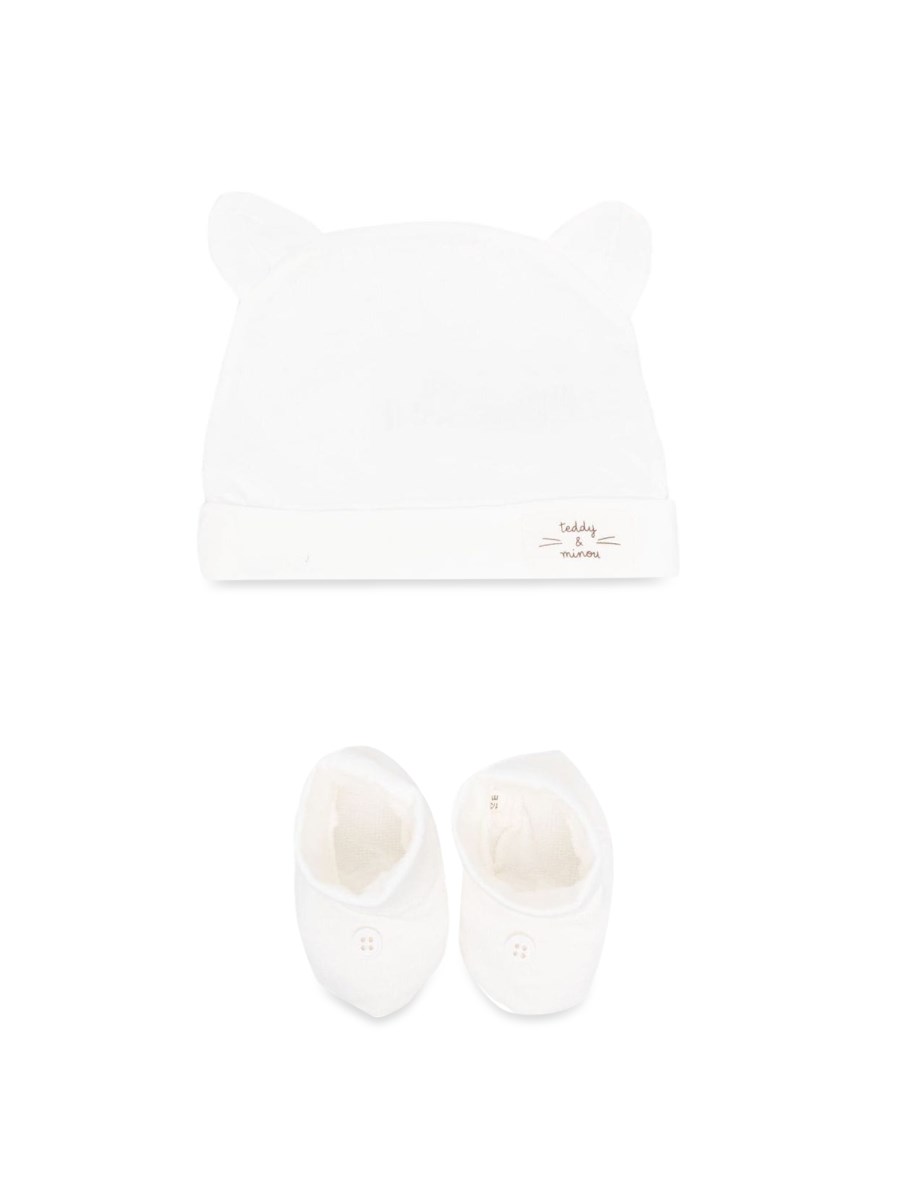 TEDDY & MINOU SET CUFFIETTA E SCARPINE