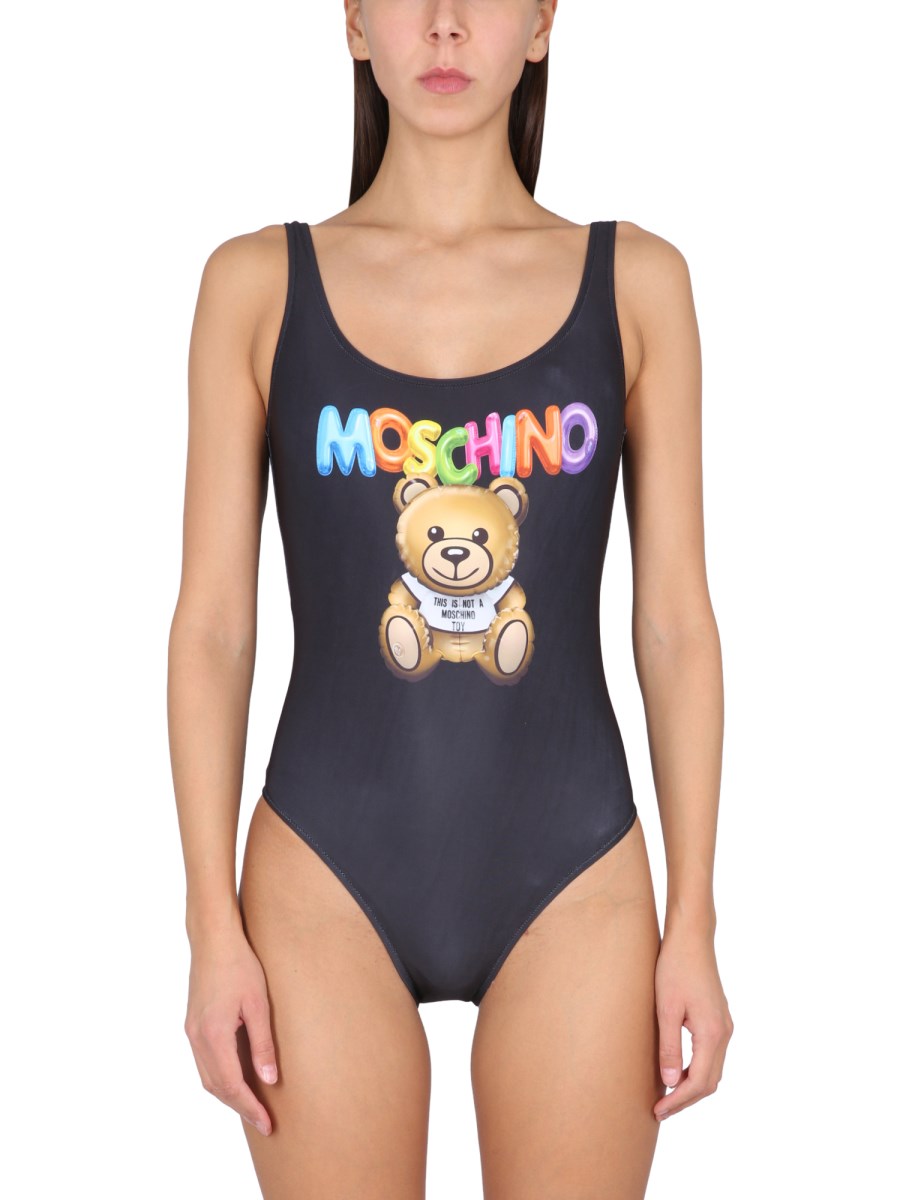 Moschino store swimsuit bear