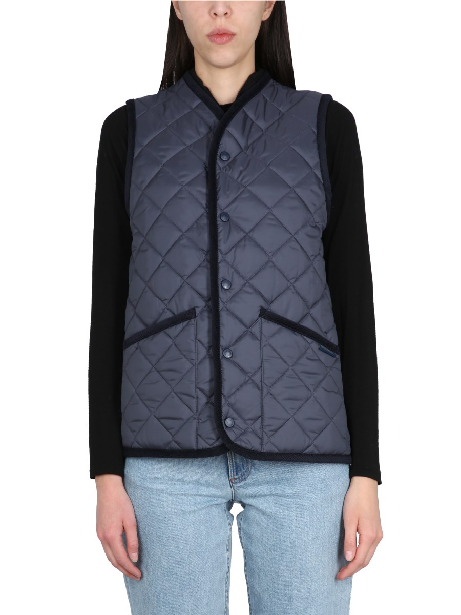 LAVENHAM GILET IN NYLON IMBOTTITO