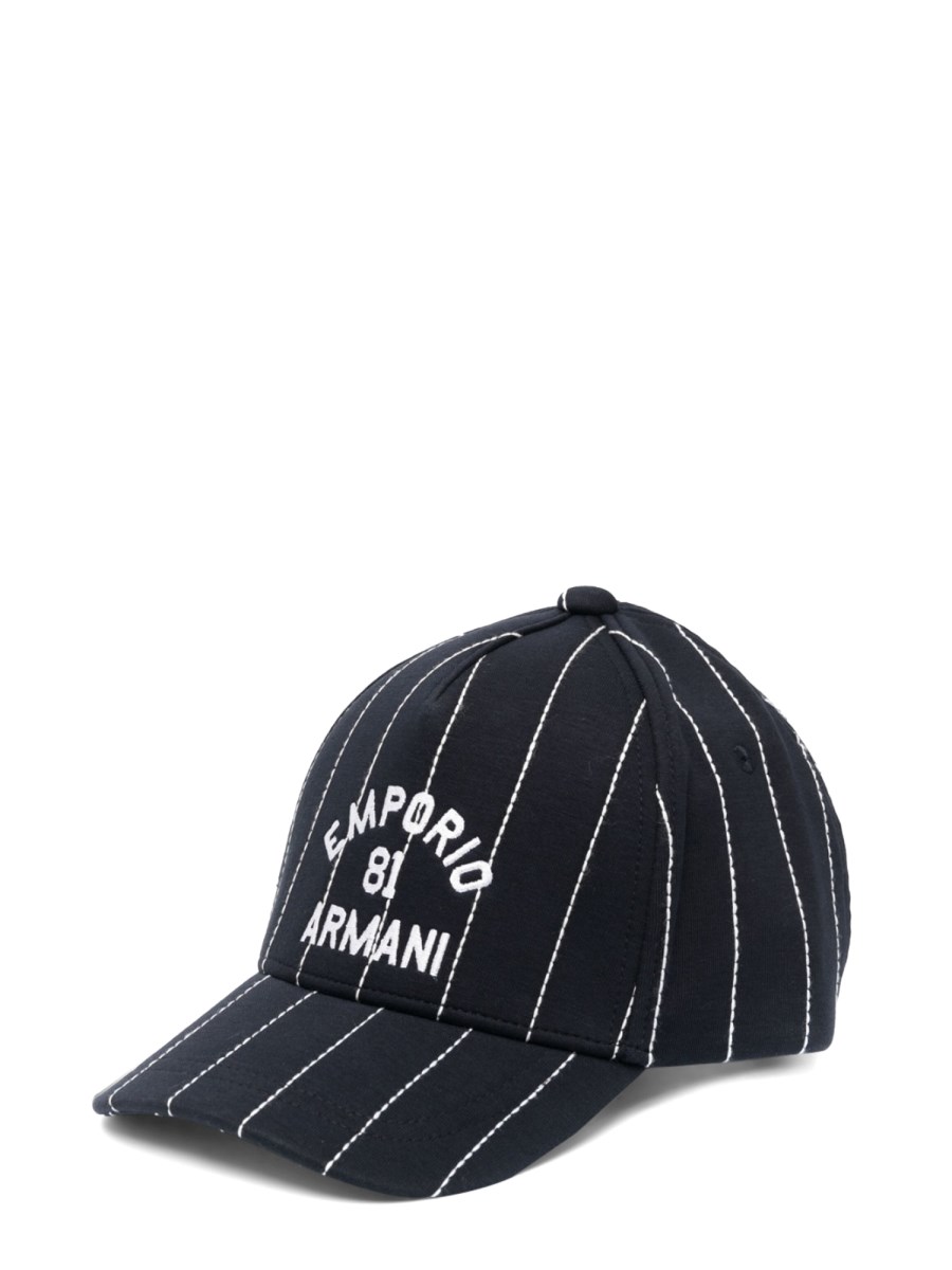 EMPORIO ARMANI BASEBALL HAT RIGHE