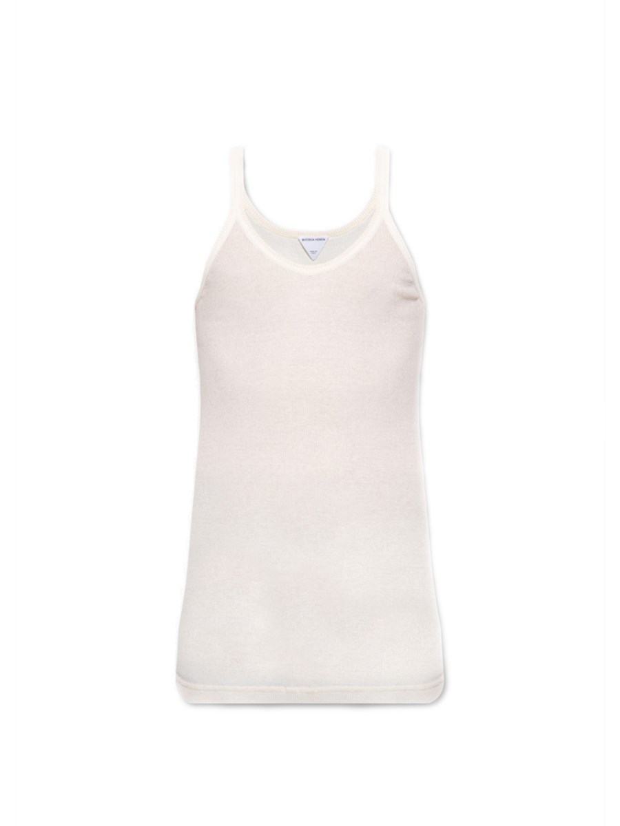 BOTTEGA VENETA TANK TOP IN COTONE