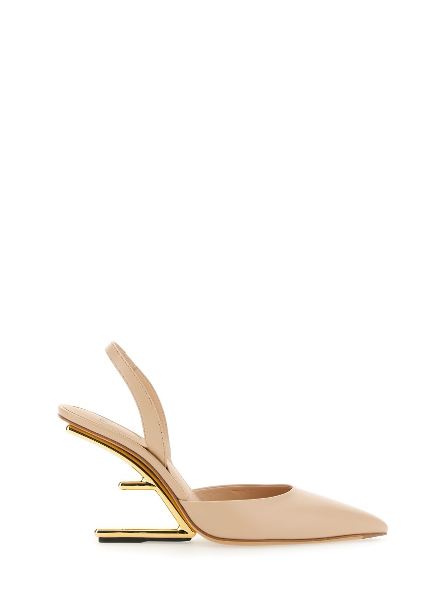 FENDI FENDI FIRST SLINGBACK SANDAL WITH HEEL Eleonora Bonucci