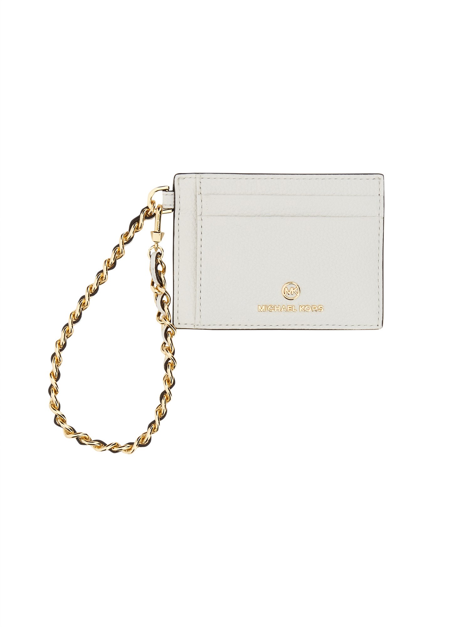 Michael Michael Kors Small Credit Card Holder In White