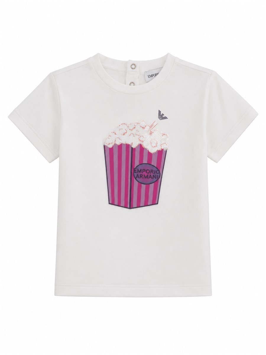 T-SHIRT CON POP CORN