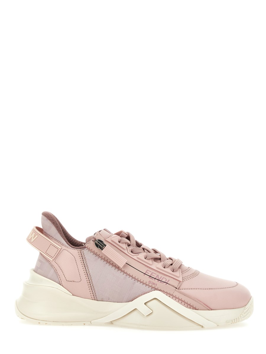 FENDI SNEAKER LOW TOP FENDI FLOW IN PELLE