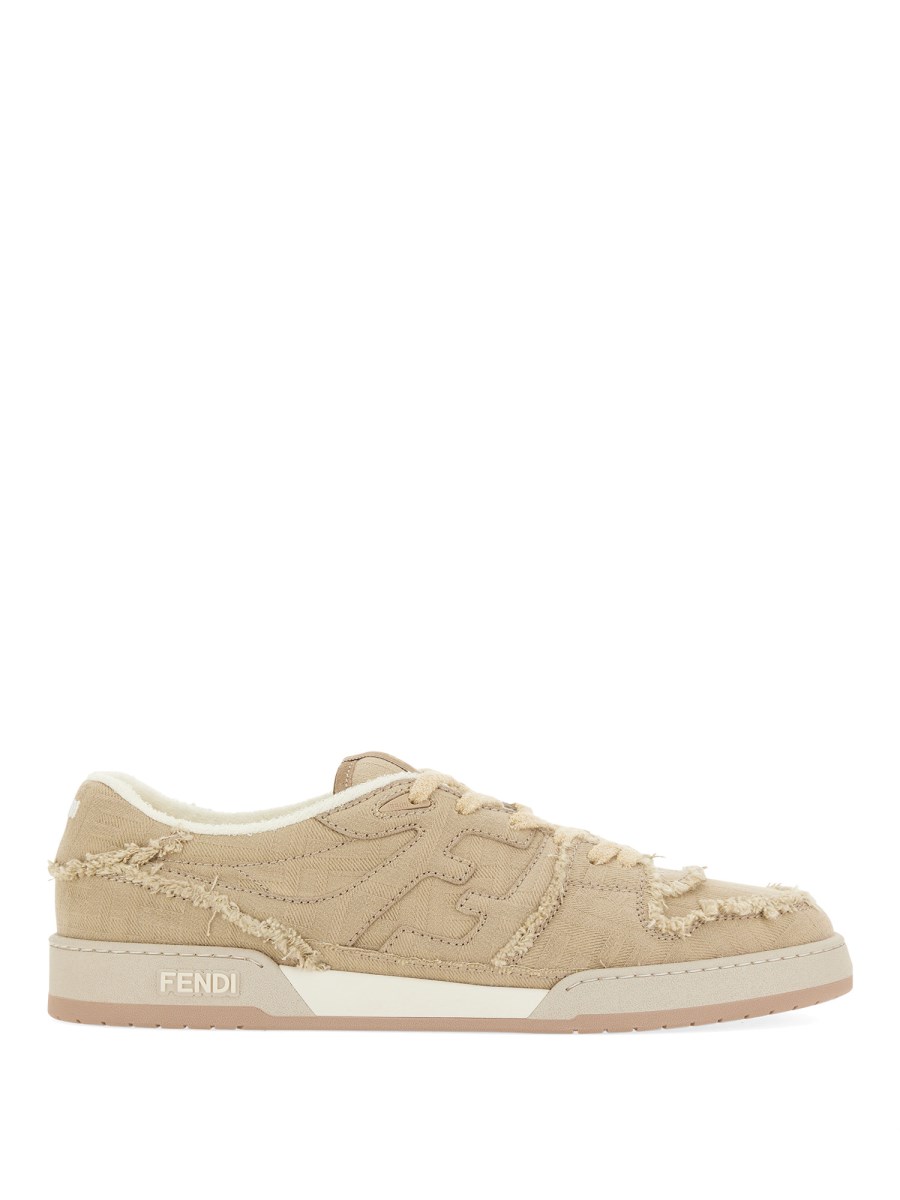 FENDI SNEAKER FENDI MATCH LOW TOP IN CANVAS