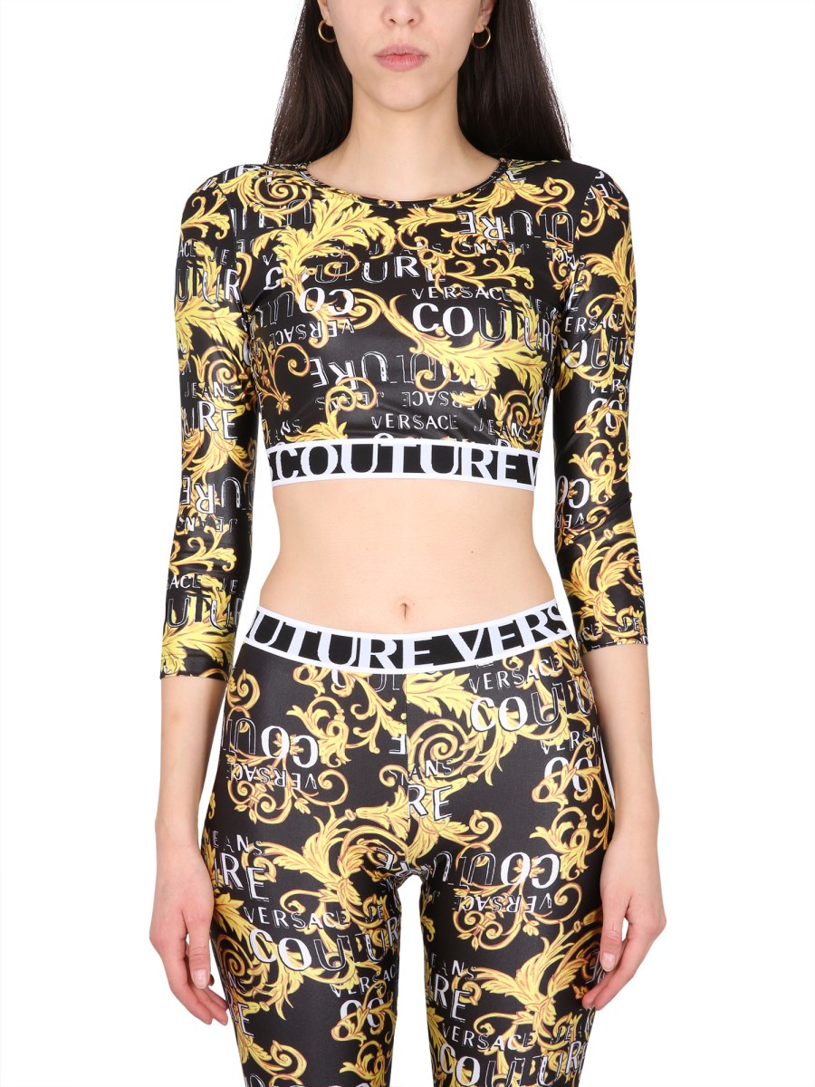 Versace Jeans Couture Logo Band Leggings