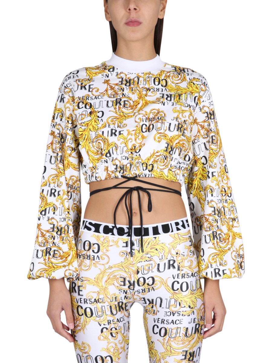 Versace on sale baroque sweatshirt