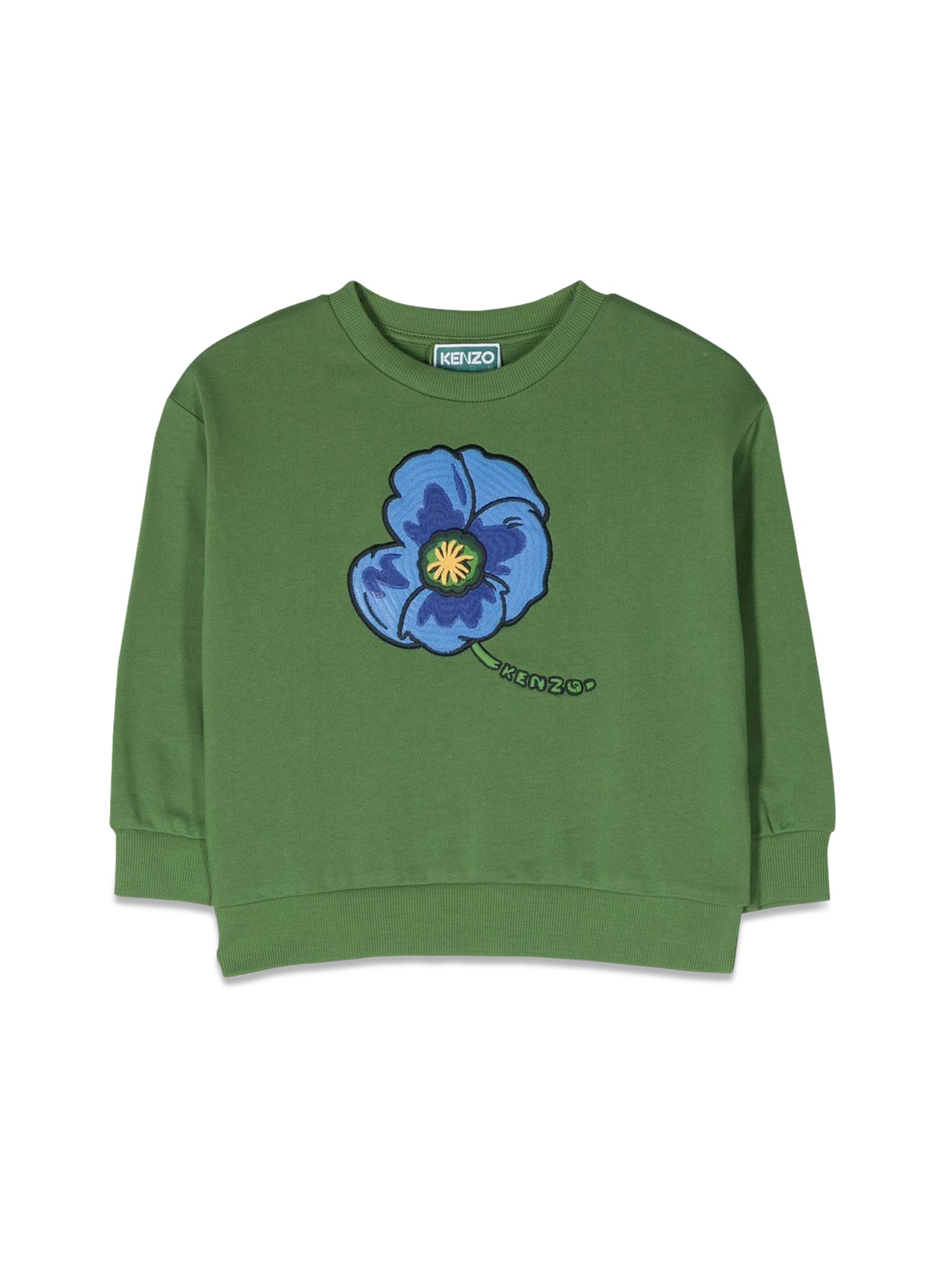 kenzo poppy crewneck sweatshirt