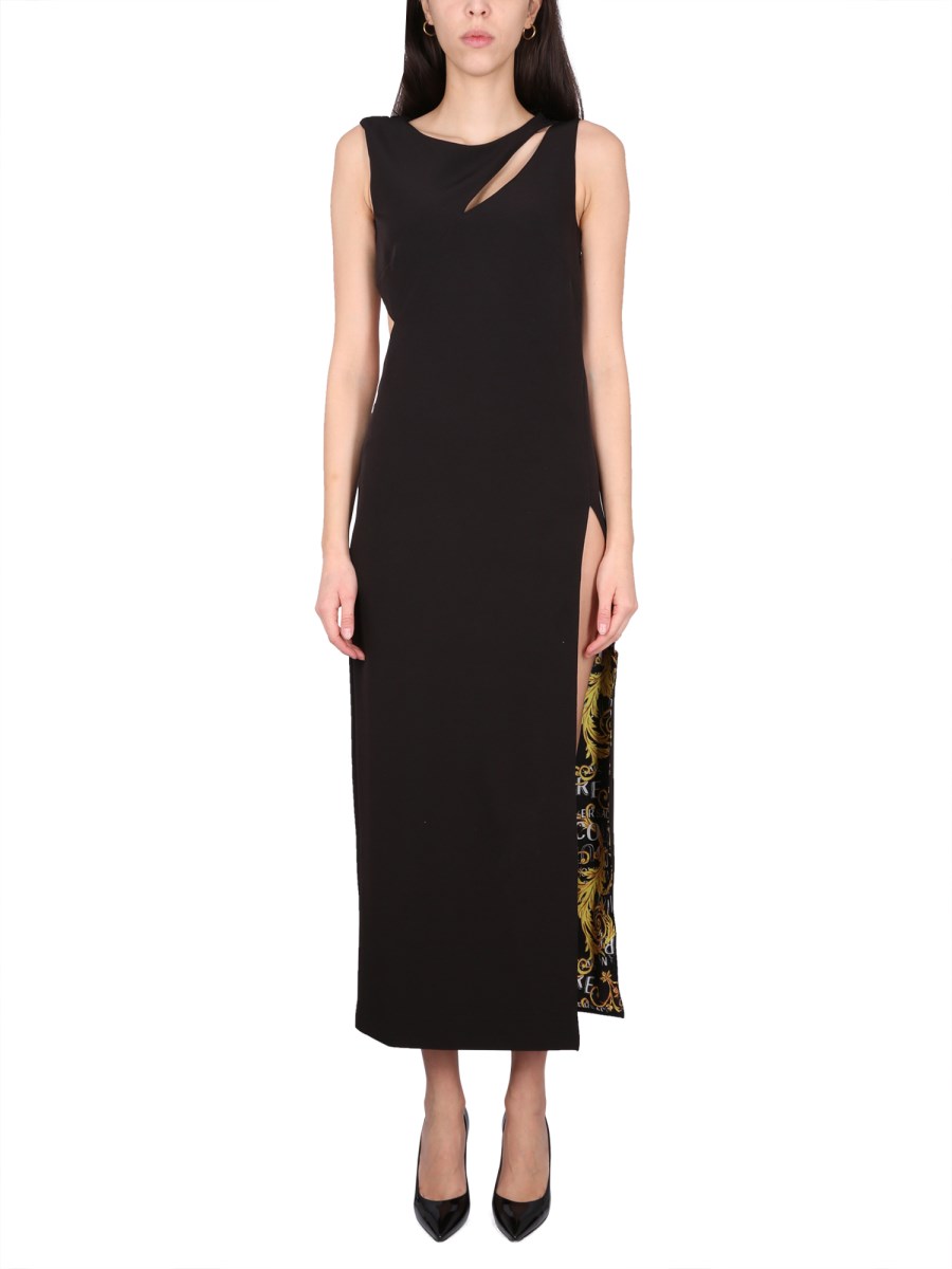 VERSACE JEANS COUTURE - COUTURE LOGO MIDI DRESS - Eleonora