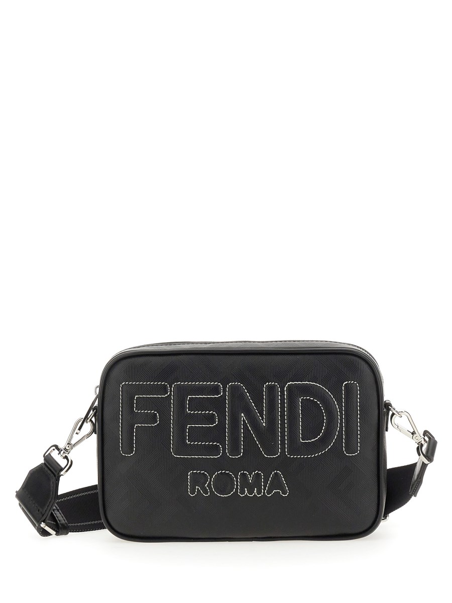 FENDI - FF FABRIC CAMERA CASE - Eleonora Bonucci